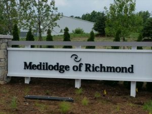 Medilodge of Richmond Sign